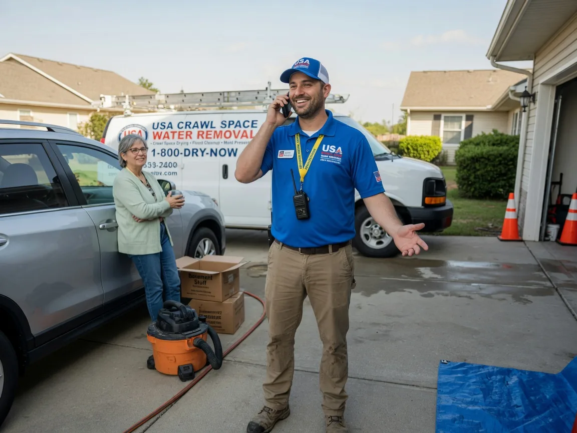 Crawl Space Water Removal New Boston, TX FAQs